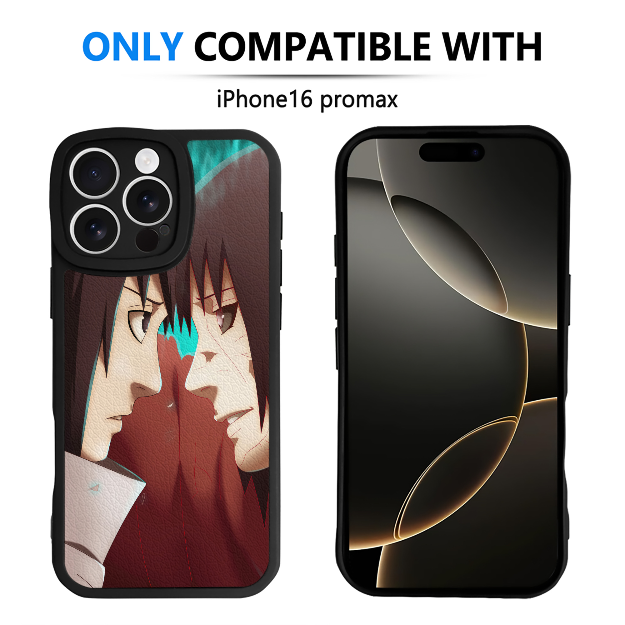 （画像用） NARUTO -ナルト- NARUTO -ナルト- 疾風伝 【iPhone 16シリーズ対応】シリコンスマホケース（レザー調） 材質：シリコン